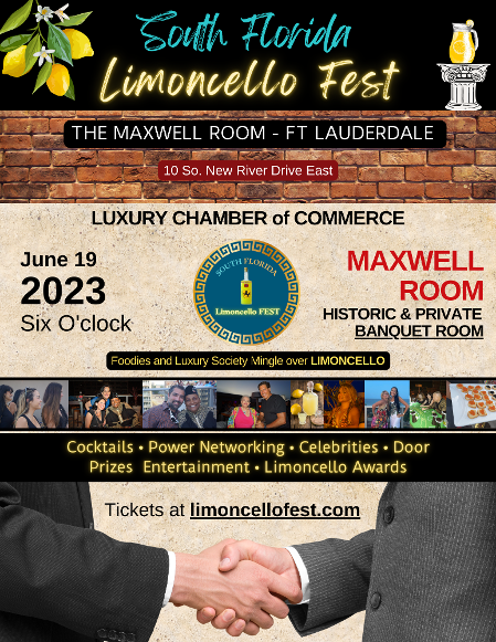 Mondo Italiano at the Maxwell Room in Fort Lauderdale, Florida - Limoncello Fest 2023